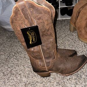 JB Dillon Reserve cowgirl boots NEVER WORN